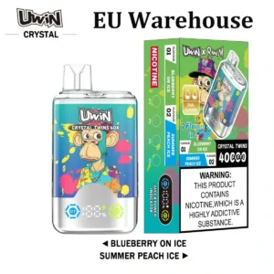 Uwin Twins 40000 Puffs Crystal